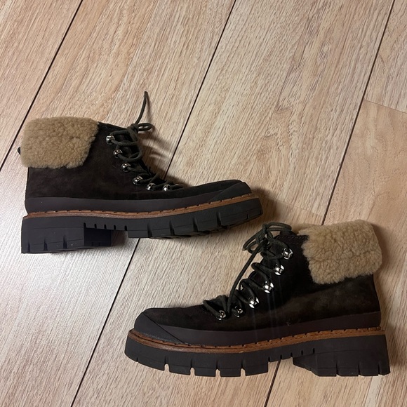 Marc Fisher Cade Shearling Hiker Boot - Picture 3 of 7
